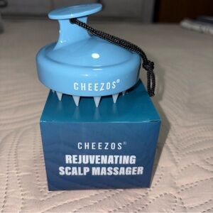 Cheezos Blue Scalp Massager